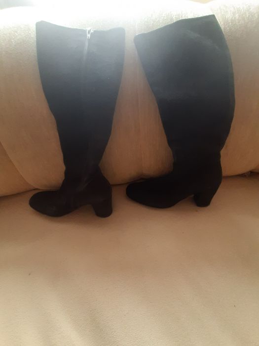 Kozaczki 37 zamsz naturalny