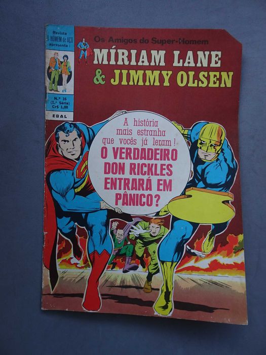 Livro - EBAL - Os amigos do Super-Homem Miriam Lane & Jimmy Olsen 35