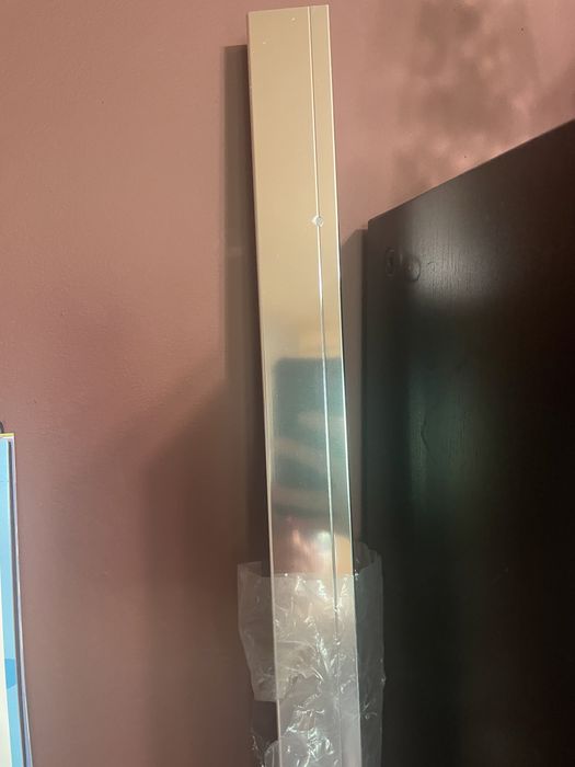 Profil aluminiowy U ścienny do kabiny prysznicowej