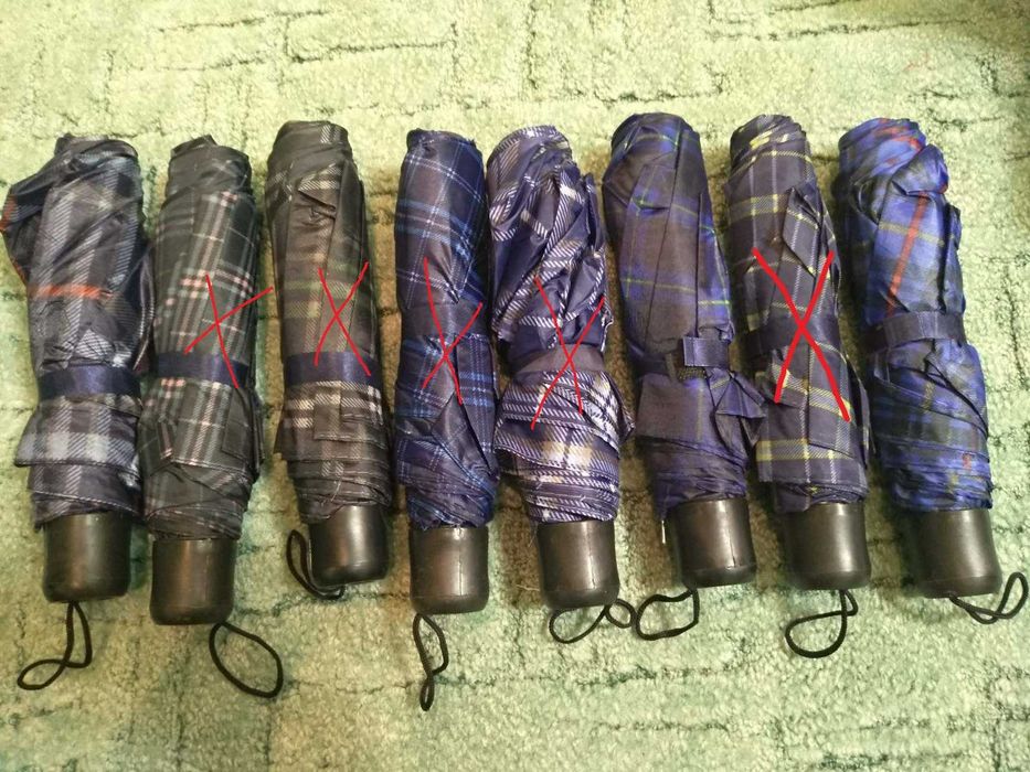 маленький зонтик, клетка, унисекс