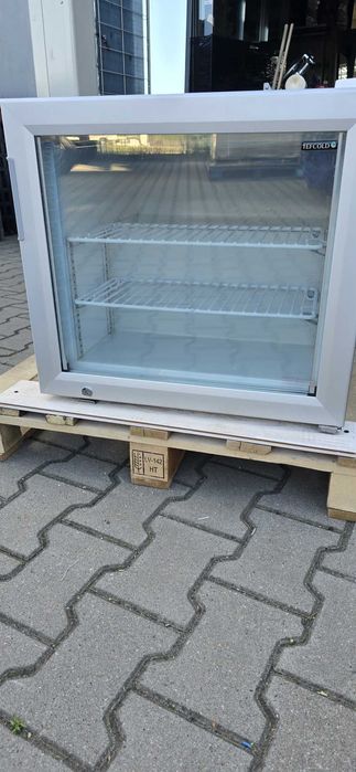 Zamrażarka, witryna szafa mroźnicza Tefcold mała nablatowa przeszklona UF50G