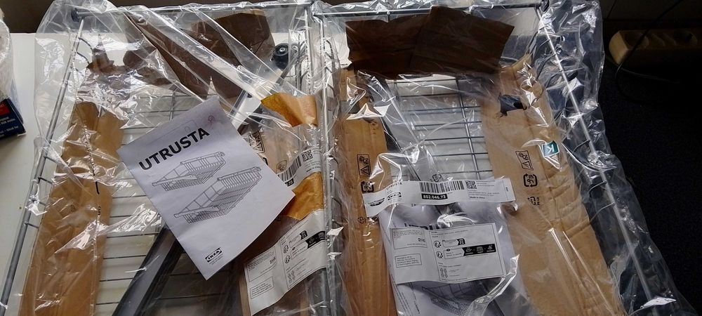 Utrusta gavetas de cesto IKEA