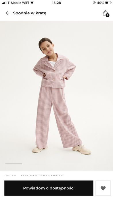 Spodnie dla dziewczynki Reserved rozm. 116