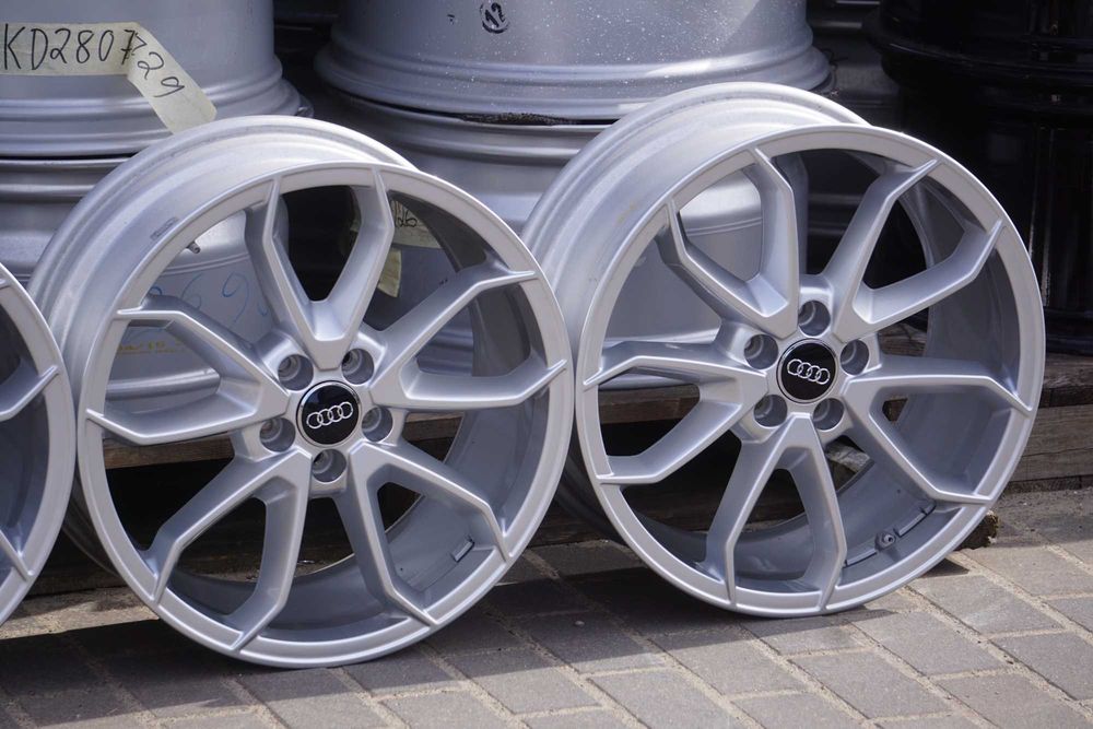 Alufelgi oryginal Audi 5x100 7,5Jx17 et46 cb57,1mm piekne, jak nowe!