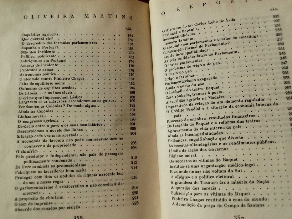 Oliveira Martins - O Repórter I