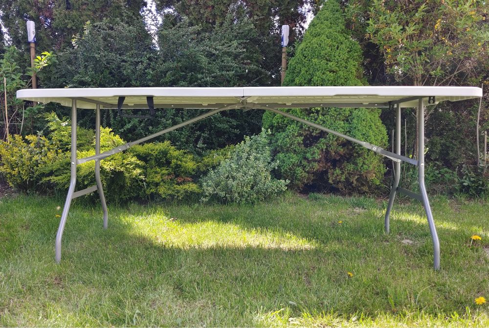 TEKUNO NOWY stół składany cateringowy, ogrodowy wymiary 180x70x74 cm