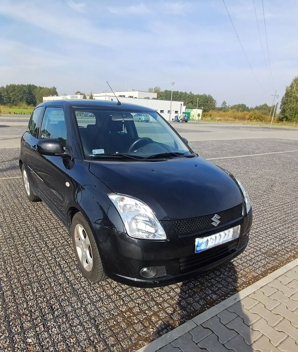 Suzuki Swift 1.5 102KM – 2007, 126 tys. km, klimatyzacja, keyless, dbane