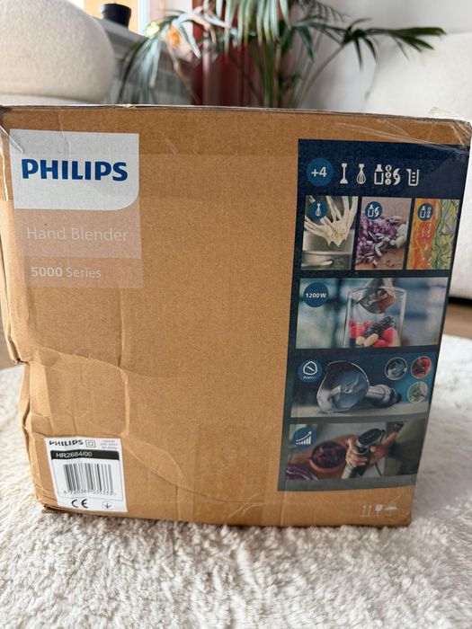 Blender ręczny Philips seria 5000, 1200W technologia ProMix HR2684/00