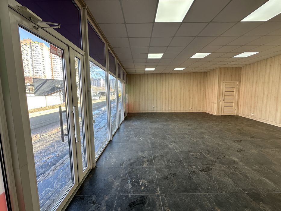 Оренда нового комерційного примішення 60 м2 з ремонтом, Коцюбинське