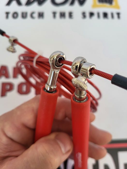 Amazonbasics скакалка швидкісна стальний трос 3м підшипник регульована