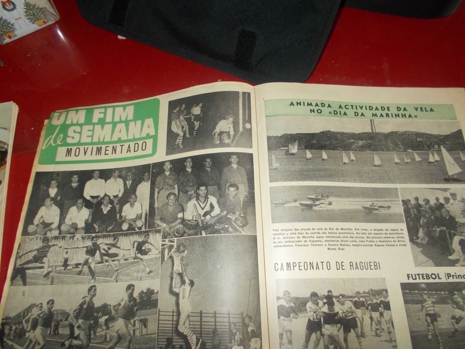 Sport Ilustrado 1957. Covilhã vs Setúbal. Benfica vence Barreirense .
