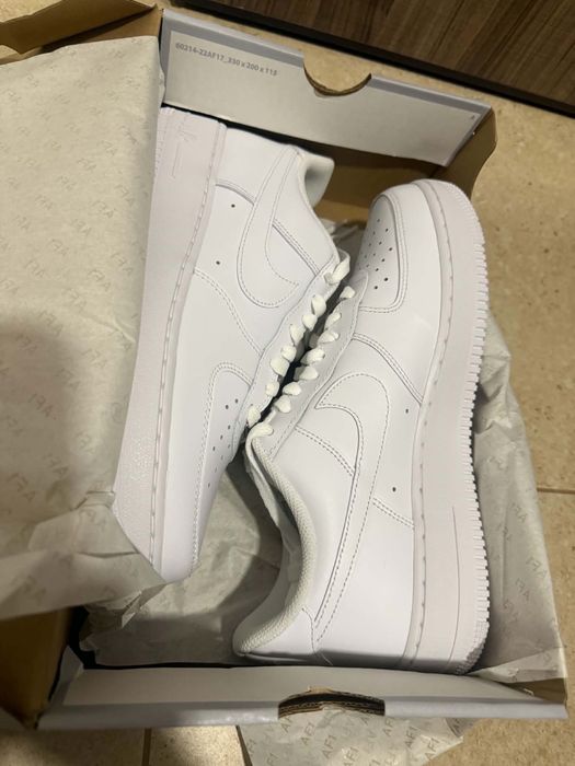 Nike Air Force 1 one low białe white buty sneakersy nowe męskie damskie