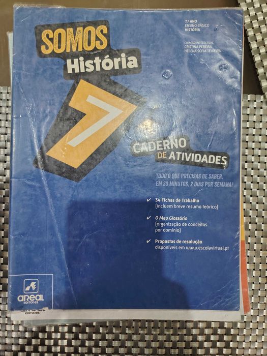 Livros de fichas de 7o e 8o ano