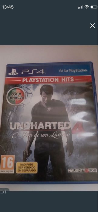 Jogo Ps4 Uncharted 4