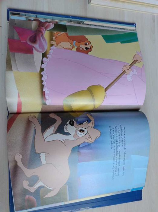 Disney Zakochany kundel super książka Egmont 2009 rok