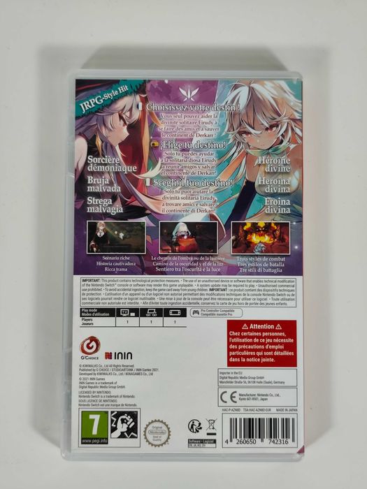 WitchSpring 3 [Re:Fine] The Story of Eirudy - Nintendo Switch