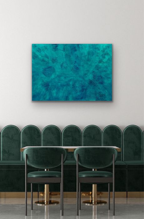 Pintura a óleo 100x70 cm  - Abstract painting by ABM