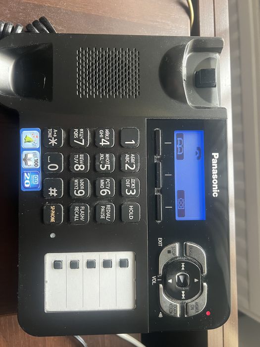 Телефон на дві трубки з АОН Panasonic KX-TG6461UA (Автовідповідач)