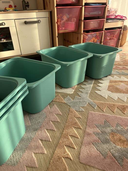 Cesto verde para movel TROFAST