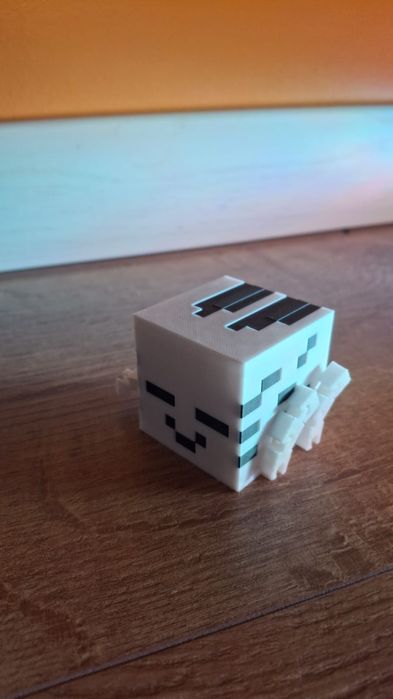 Figurka happy ghast z minecrafta. Wydruk 3D