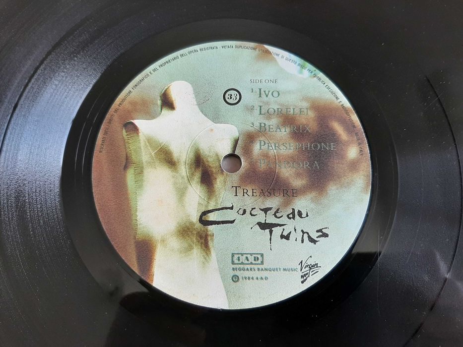 Cocteau Twins - Treasure - Itália - Vinil LP