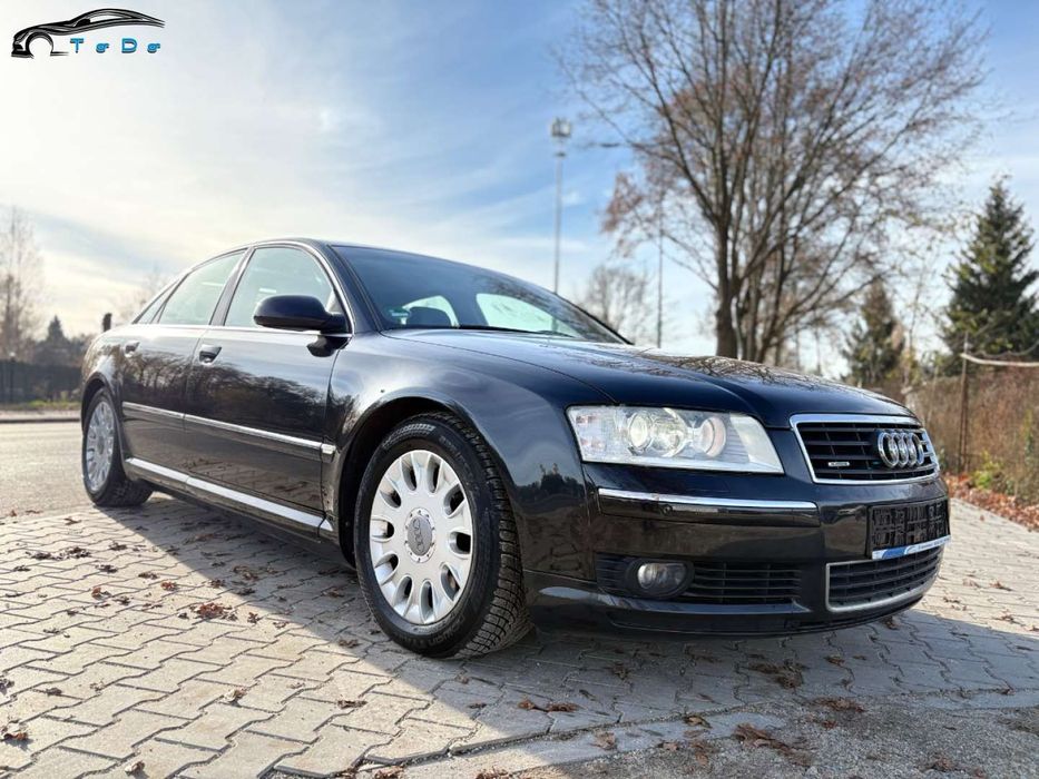 Audi A8 4.2 V8 335KM Super STAN Świeży SERWIS Dokumentacja Opłacona