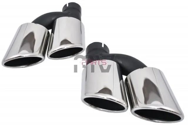 Difusor com Ponteiras Audi A4 B8.5 (2012 a 2015) Look S4