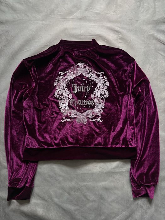 Bluza rozpinana welur Juicy Couture