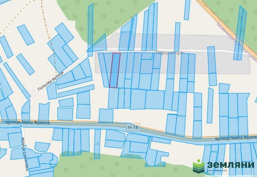 Продаж землі 33,95 соток в с.Клубівці під ОСГ (5)