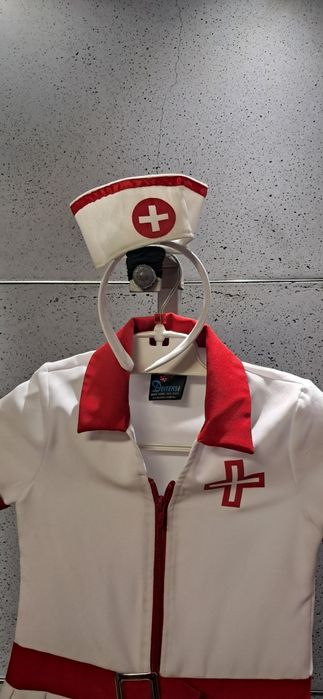 Strój przebranie kostium pielęgniarka