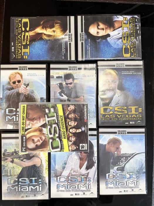 Jogo PC CSI Hard Evidence PC + 8 DVD