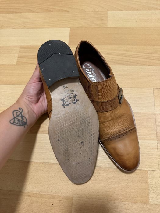 Sapatos castanhos formais - Homem