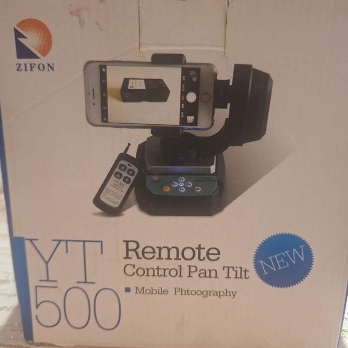 YT500 statyw z głowicą sterowany pilotem