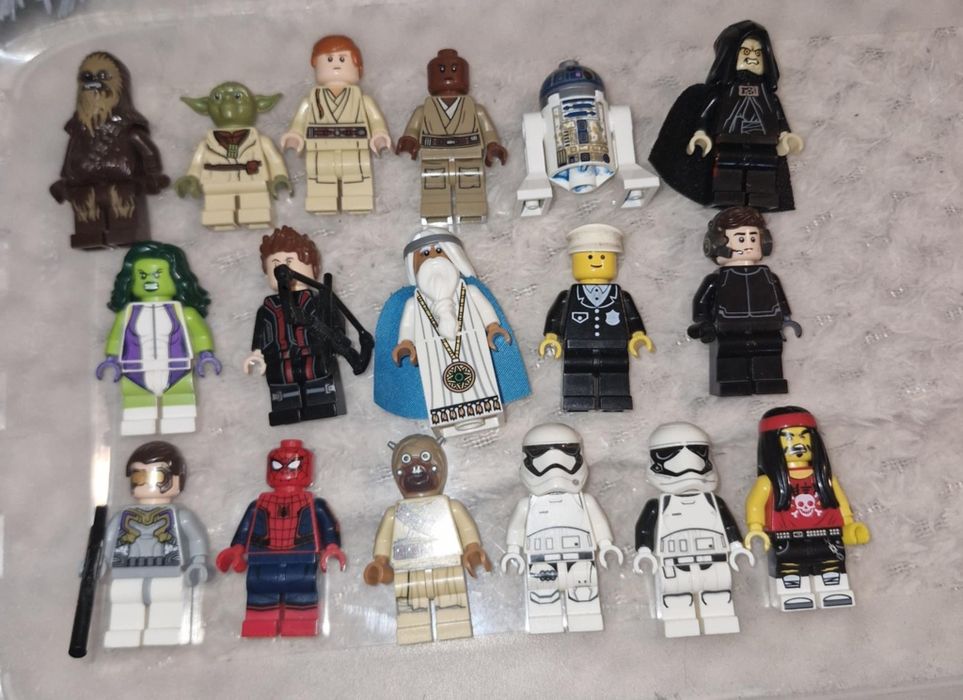 Oryginalne figurki LEGO Star Wars Marvel