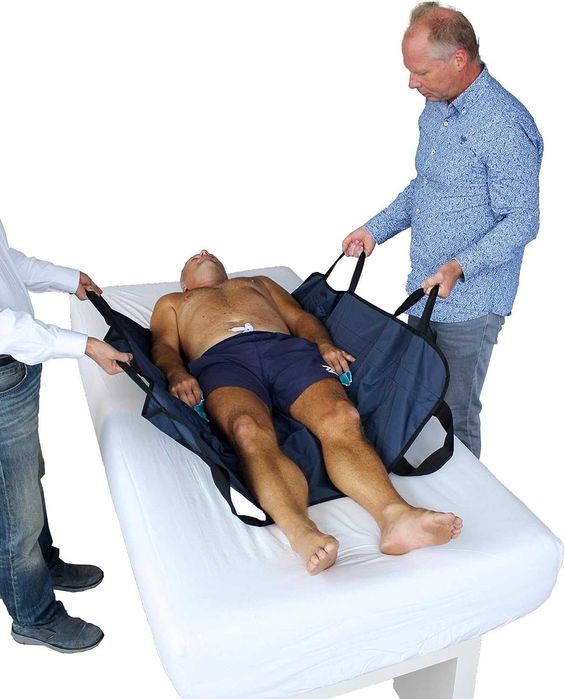 Obbomed MC-3010 bardzo duży koc transferowy z uchwytami