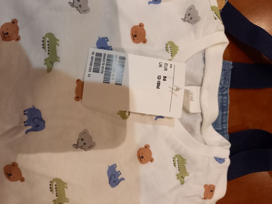 Komplet dla chłopca roz. 86 na 12-18 M