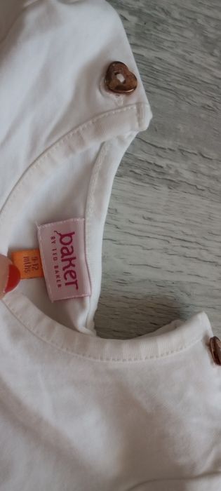 Spodnie+ bluzeczka zestaw m&s ted baker 9-18m