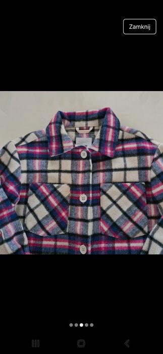 Kurtka/ płaszczyk koszulowa