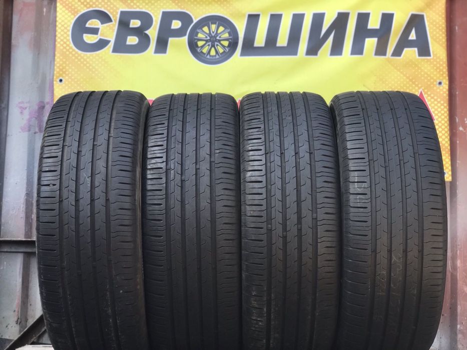 Шини Continental Eco 6 235/55R19 Комплект Літо Б/у Склад Оригінал