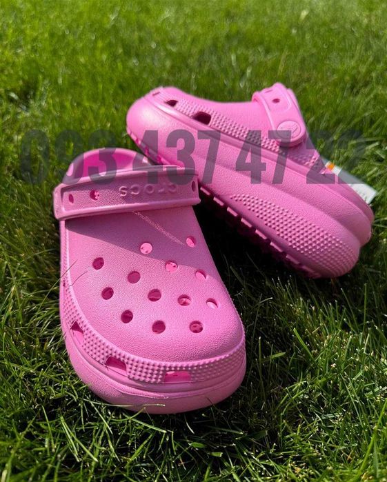 Дитячі Crocs на Платформі Crocs Classic Cutie Clog Taffy Pink Crocs