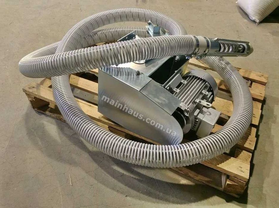 навантажувач зерна гнучкий шнек гибкий FA90 до 3т на годину