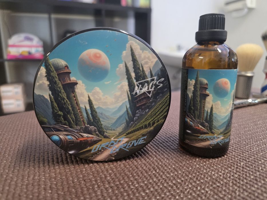 Set Barbear HAGS - Orbit Groove Beer Base (Inspirado em Jo Malone)