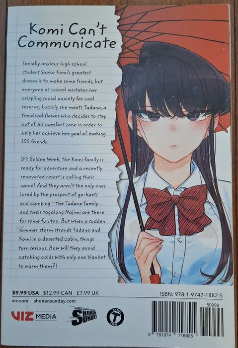 Komi Can't Communicate Volume 11