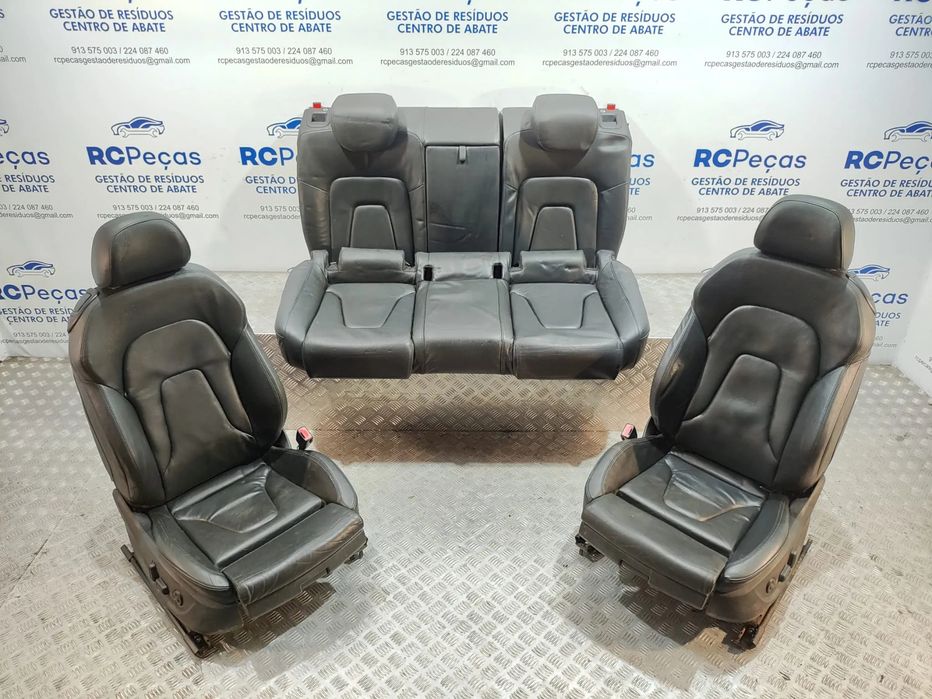 Conjunto Bancos Originais Pele Audi A5 8T S-Line 3 Portas