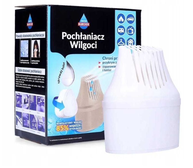 15 sztuk - Pochłaniacz wilgoci Water Blocker EWBET tabletki lub wkłady