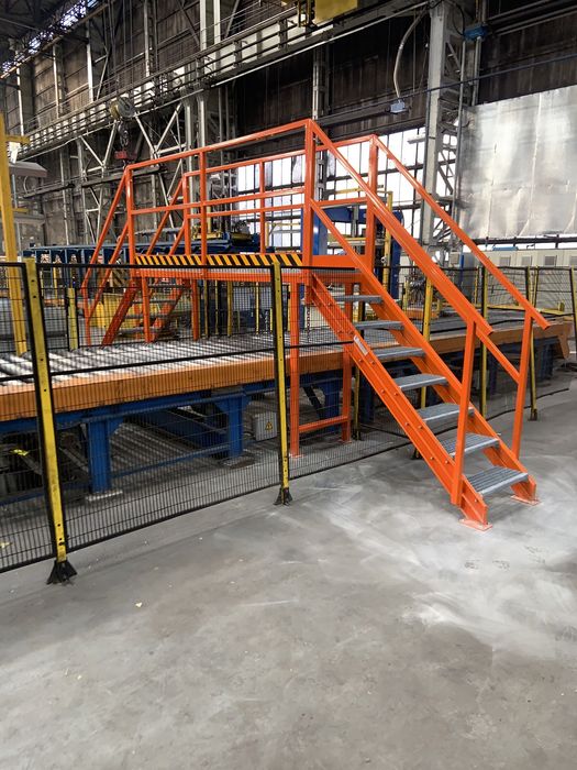 schody przeciwpożarowe zewnętrzne, schody stalowe schody techniczne