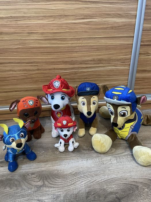 Maskotki z bajki Psi Patrol – zestaw 6 sztuk