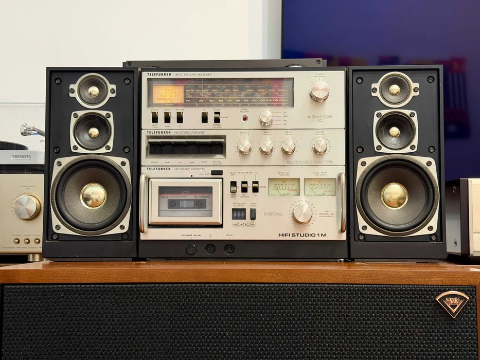 ‼️ Telefunken Studio 1M — культовый немецкий бумбокс, стрелки