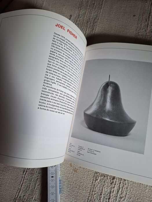 Catálogo de exposição de arte moderna em Caldas da Rainha ano 1993