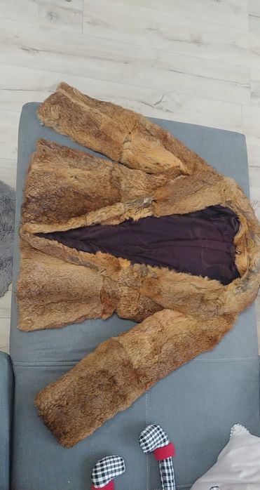 Naturalne futro z królika